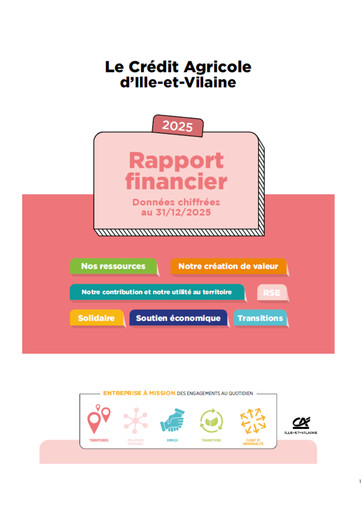 Thumbnail Caisse régionale de Crédit Agricole Mutuel d'Ille-et-Vilaine Financial Report 2025