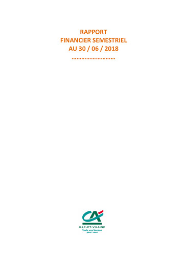 Thumbnail Caisse régionale de Crédit Agricole Mutuel d'Ille-et-Vilaine Half-year Report 2018-h1
