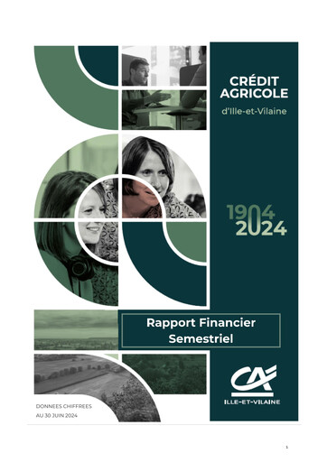 Thumbnail Caisse régionale de Crédit Agricole Mutuel d'Ille-et-Vilaine Half-year Report 2024-h1