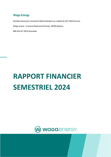 Thumbnail Waga Energy Half-year Report 2024-h1