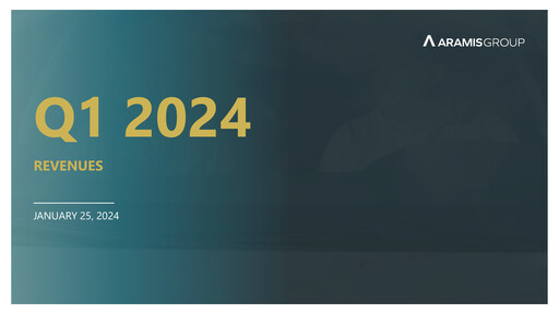 Thumbnail Aramis Group Quarterly Report 2024-q1