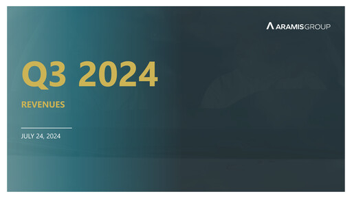Thumbnail Aramis Group Quarterly Report 2024-q3
