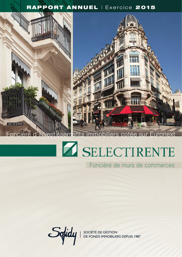 Thumbnail Selectirente Annual Report 2015