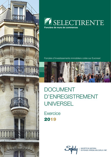 Thumbnail Selectirente Universal Registration Document 2019