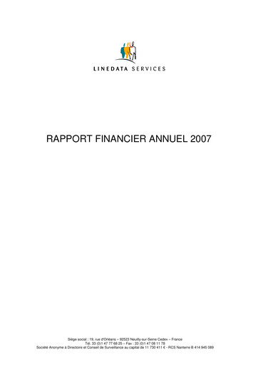 Thumbnail Linedata Services Financial Report 2007