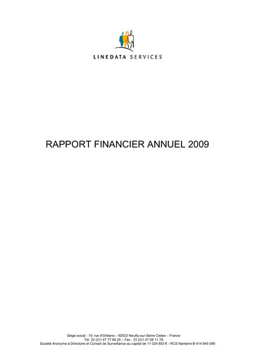 Thumbnail Linedata Services Financial Report 2009