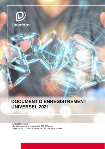 Miniature Linedata Services Document d'enregistrement universel 2021