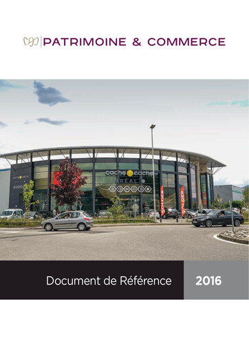 Thumbnail Patrimoine et Commerce SA Universal Registration Document 2016