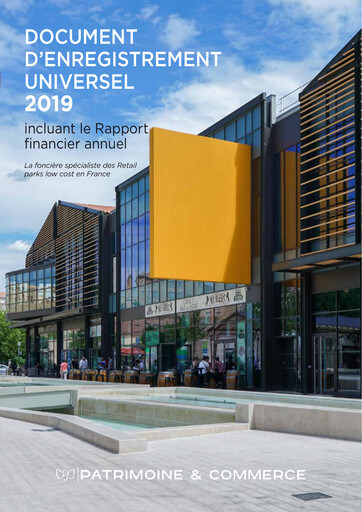 Thumbnail Patrimoine et Commerce SA Universal Registration Document 2019