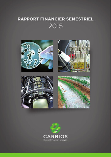 Thumbnail Carbios SAS Half-year Report 2015-h1