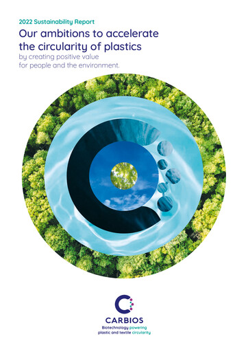 Thumbnail Carbios SAS Sustainability Report 2022