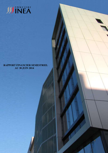 Thumbnail Fonciere Inea Half-year Report 2014-h1