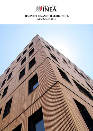 Thumbnail Fonciere Inea Half-year Report 2015-h1