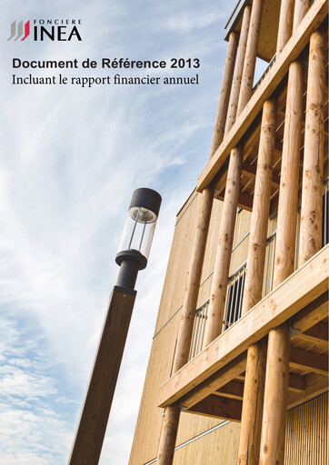 Thumbnail Fonciere Inea Universal Registration Document 2013