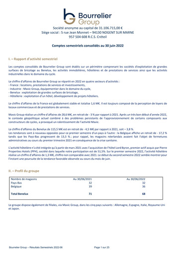 Thumbnail Bourrelier Group Half-year Report 2022-h1