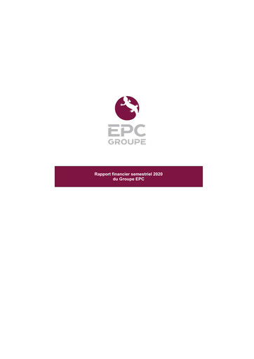 Thumbnail EPC Groupe Half-year Report 2020-h1