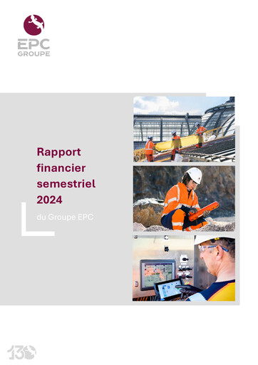 Thumbnail EPC Groupe Half-year Report 2024-h1