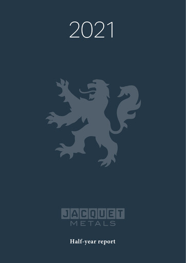 Thumbnail Jacquet Metals Half-year Report 2021