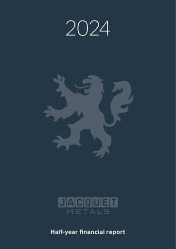 Thumbnail Jacquet Metals Half-year Report 2024