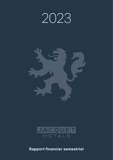 Thumbnail Jacquet Metals Half-year Report 2023