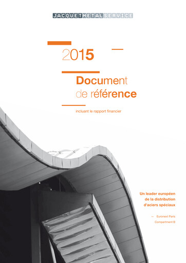 Thumbnail Jacquet Metals Universal Registration Document 2015