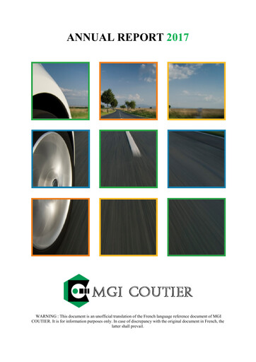 Thumbnail Akwel SA Annual Report 2017