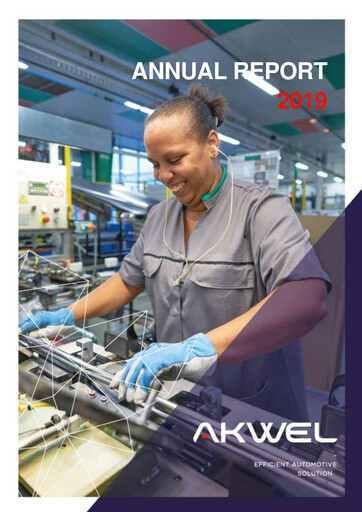 Thumbnail Akwel SA Annual Report 2019