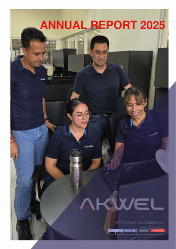 Miniature Akwel SA Rapport annuel 2025