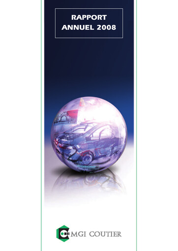 Thumbnail Akwel SA Annual Report 2008