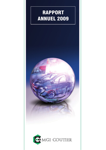 Thumbnail Akwel SA Annual Report 2009