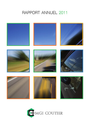 Thumbnail Akwel SA Annual Report 2011