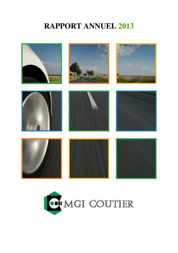 Thumbnail Akwel SA Annual Report 2013