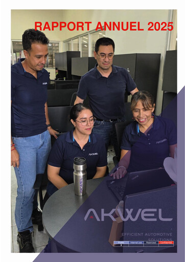 Miniature Akwel SA Rapport annuel 2025