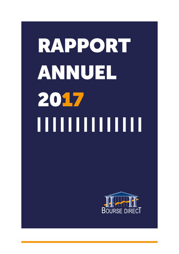 Thumbnail Bourse Direct Annual Report 2017