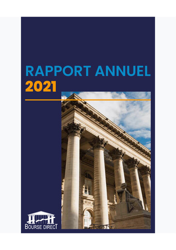 Thumbnail Bourse Direct Annual Report 2021