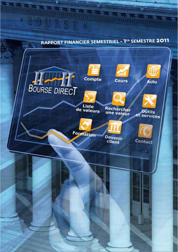 Thumbnail Bourse Direct Half-year Report 2011-h1