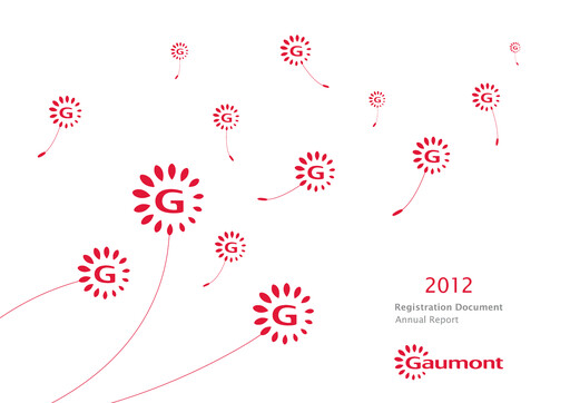 Thumbnail Gaumont SA Universal Registration Document 2012