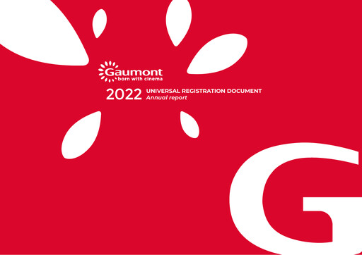 Thumbnail Gaumont SA Universal Registration Document 2022