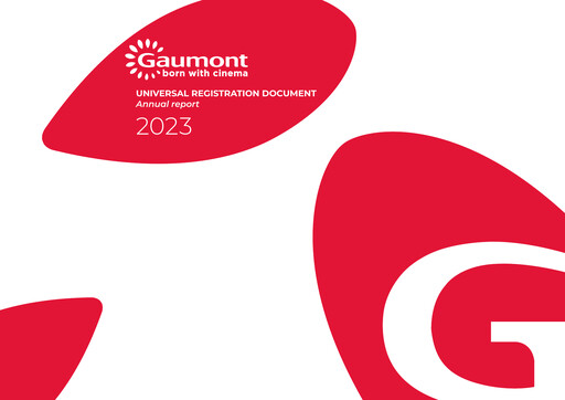 Thumbnail Gaumont SA Universal Registration Document 2023