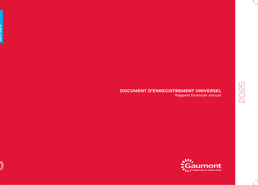 Thumbnail Gaumont SA Universal Registration Document 2025
