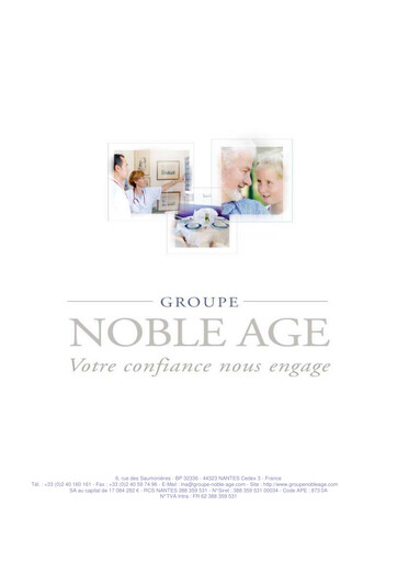 Thumbnail LNA Santé Financial Report 2009