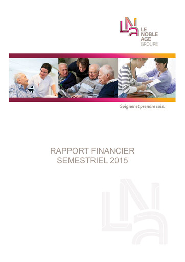 Thumbnail LNA Santé Half-year Report 2015-h1