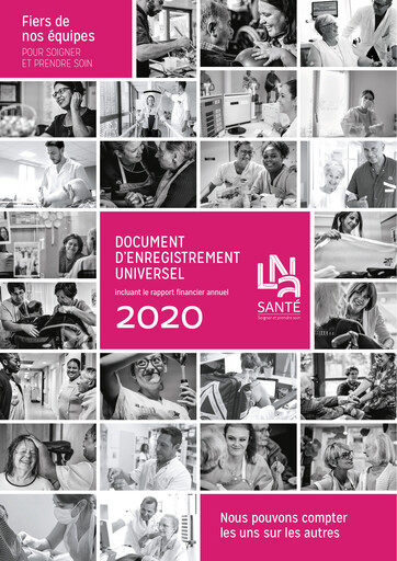Thumbnail LNA Santé Universal Registration Document 2020