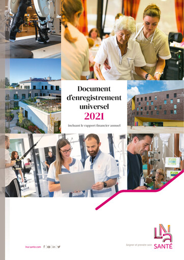 Thumbnail LNA Santé Universal Registration Document 2021