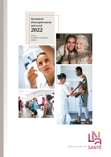 Thumbnail LNA Santé Universal Registration Document 2022