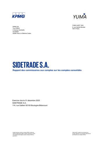 Thumbnail Sidetrade Financial Statement 2025