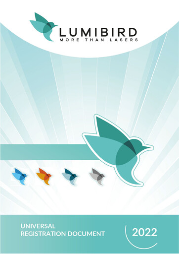 Thumbnail Lumibird Universal Registration Document 2022