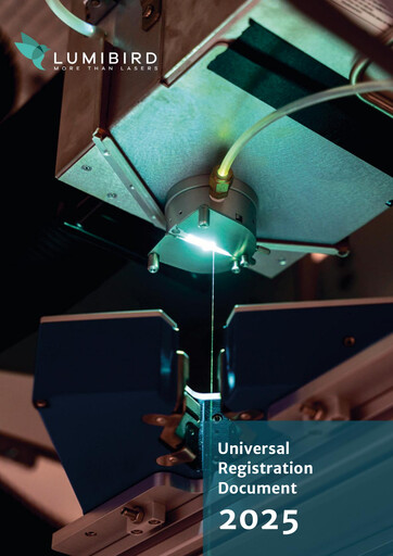 Thumbnail Lumibird Universal Registration Document 2025
