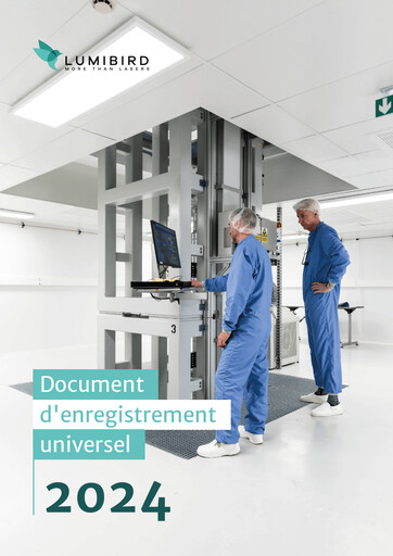 Thumbnail Lumibird Universal Registration Document 2024