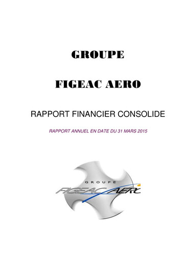 Thumbnail Figeac Aero Financial Report 2015